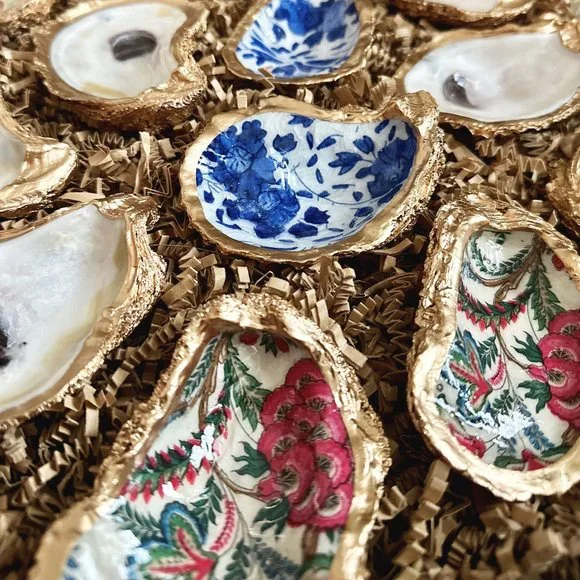 NWT Oyster Shell Trinket Dish - Picture 4 of 6